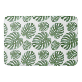 Tapete De Banheiro Monstera Tropical Leaf Bath MAT
