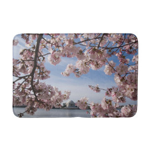 Tapete De Banheiro Monumentos Jefferson Memorial Cherry Blossoms