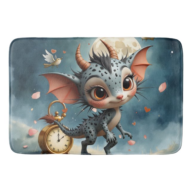 Tapete De Banheiro Moonlit Creature Caelum Tickwing  (Frente)