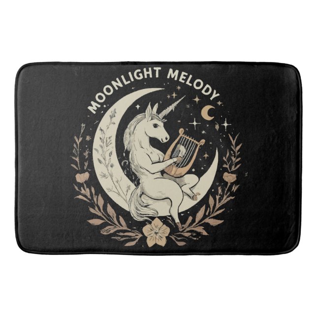 Tapete De Banheiro Moonlit Melody (Frente)