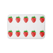 Morangos Bath Mat