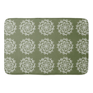 Tapete De Banheiro Moss Mandala