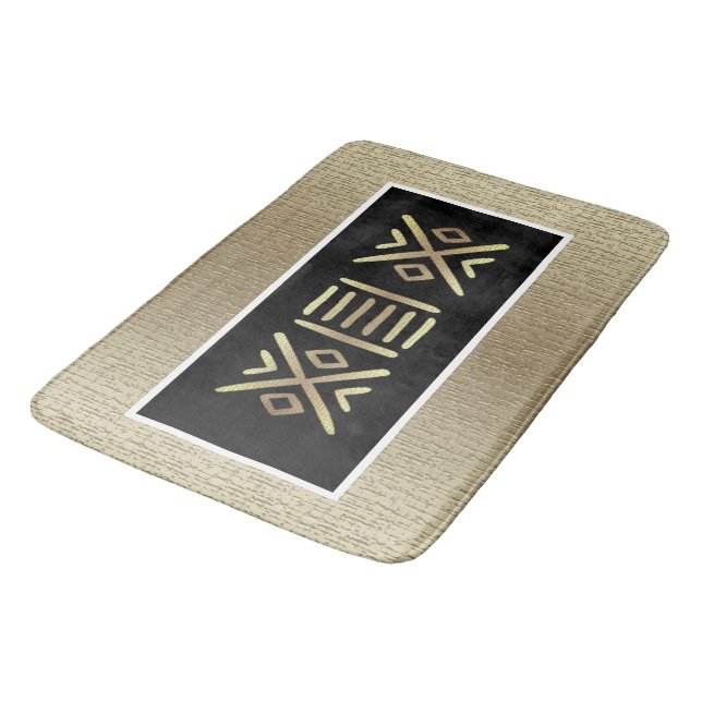 Tapete De Banheiro Motif Africano (Angulado)