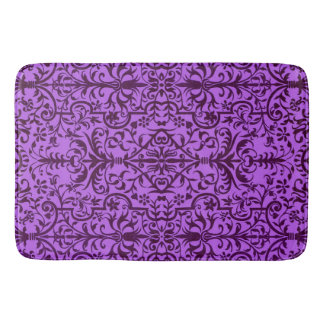Tapete De Banheiro Motif vitoriano em roxo