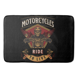 Tapete De Banheiro Motociclos De Carro, Viagem Ao Vivo