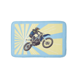 Tapete De Banheiro Motocross