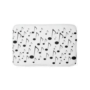 Tapete De Banheiro Muitas notas musicais