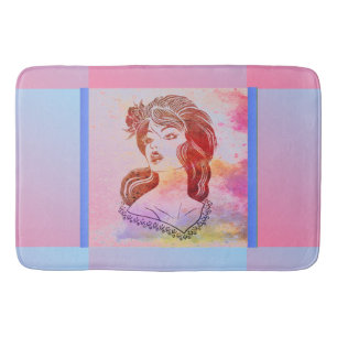 Tapete De Banheiro Mulher Bath Mat