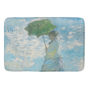 Tapete De Banheiro Mulher com Parasol Claude Monet