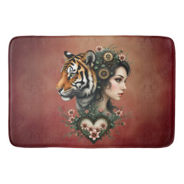 Tapete De Banheiro Mundo floral magnético steampunk