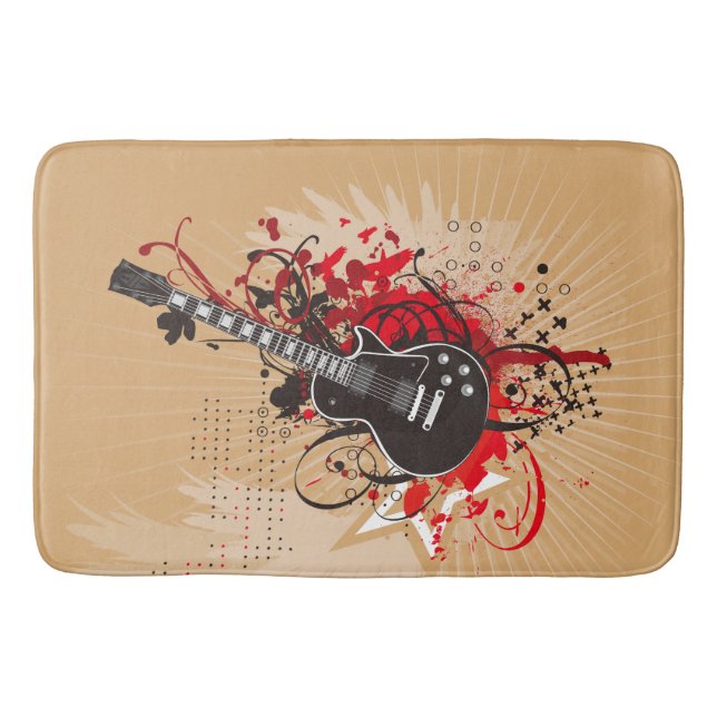 Tapete De Banheiro Music 9 Bath Mats (Frente)