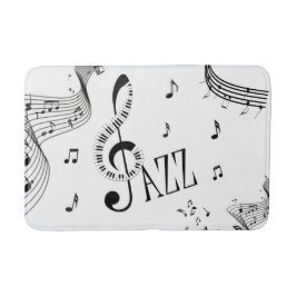 Tapete De Banheiro Música Jazz legal