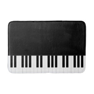 TAPETE DE BANHEIRO MÚSICA PIANO