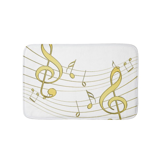 Tapete De Banheiro Musical (frente)