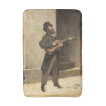Músico de rua com violão (por Gerolamo Induno)