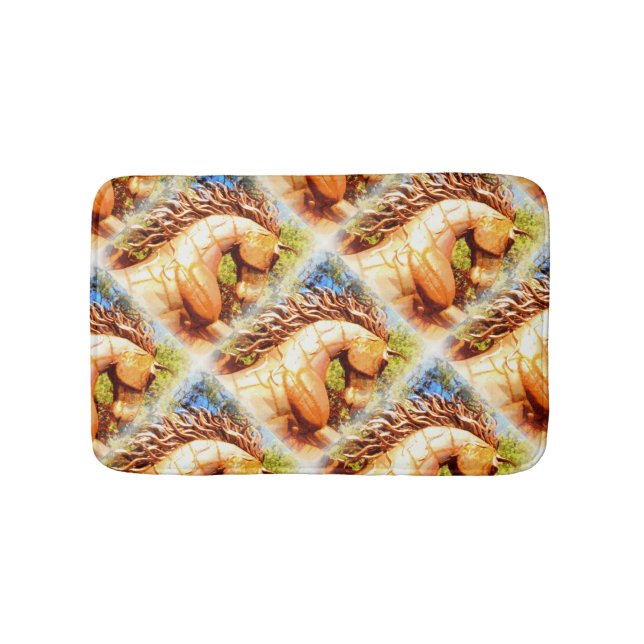 Tapete De Banheiro mustang stallion (frente)