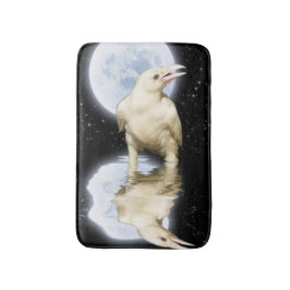 Tapete De Banheiro Mystical Spirit Raven e Moon Bath Mat