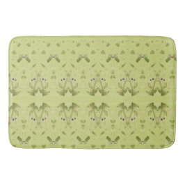 Tapete De Banheiro Na moda Green Bath Mat