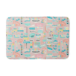 Tapete De Banheiro Na praia do NJ Shore,