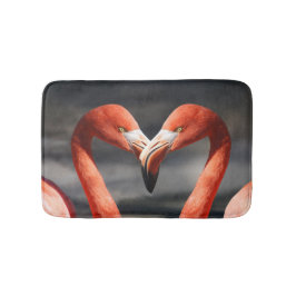 Tapete De Banheiro Namorados Flamingo