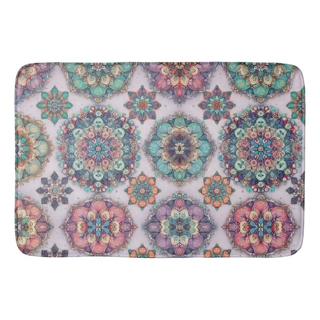 Tapete De Banheiro Não Seus Flocos De Neve Comuns (Frente)