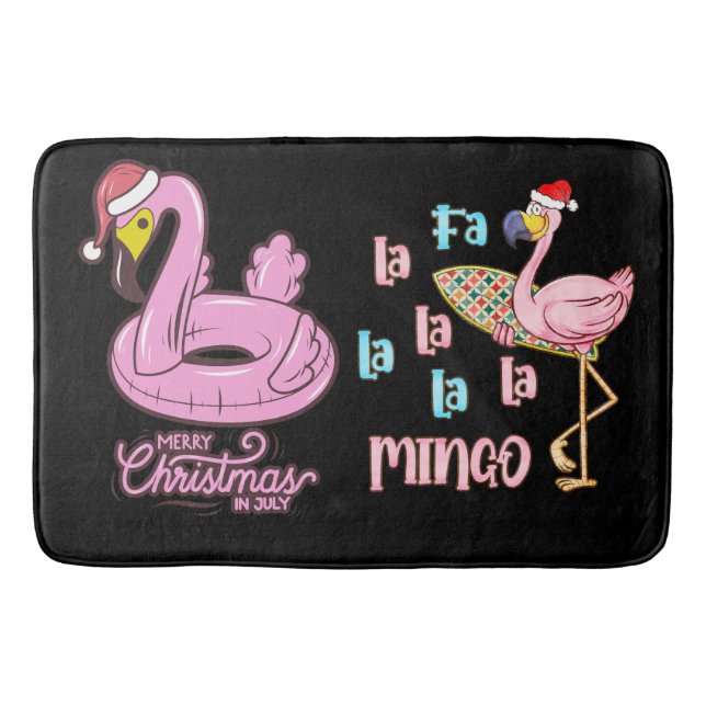 Tapete De Banheiro Natal em julho (Frente)