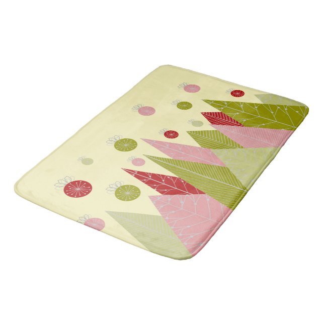 Tapete De Banheiro Natal festivo (Angulado)