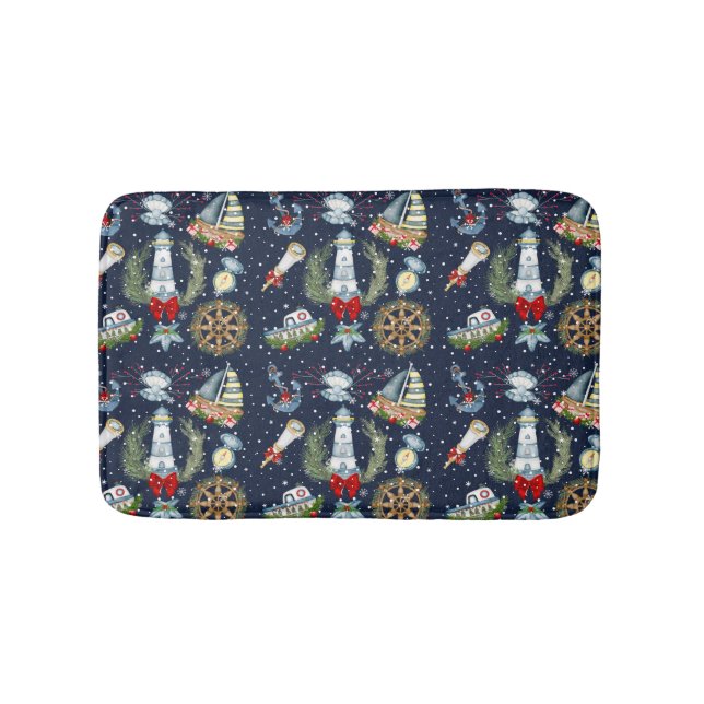 Tapete De Banheiro Natal náutico (frente)