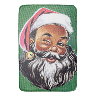 Tapete De Banheiro Natal negro afro-americano