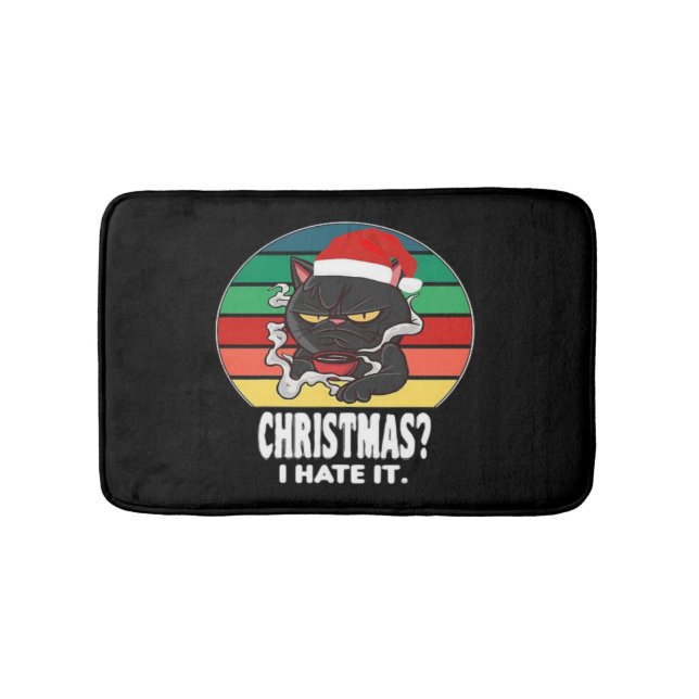 Tapete De Banheiro Natal para gatos (frente)