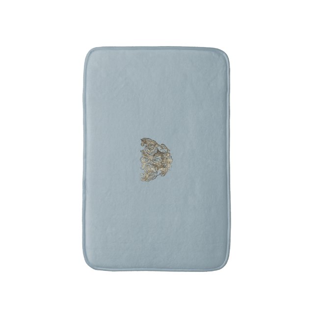 Tapete De Banheiro Nattier-blue Angel – Coat of arms – Emblem (Frente Vertical)