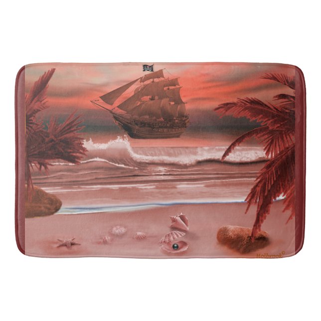 TAPETE DE BANHEIRO NAVIO AHOY (Frente)