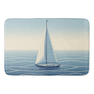 Tapete De Banheiro Navio de vela no alto mar