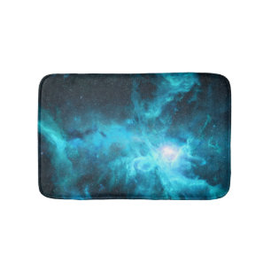 Tapete De Banheiro Nébula de Órion, luz azul, astronomia.