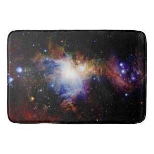 Tapete De Banheiro Nebula Galaxy Bathmat