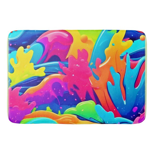 Tapete De Banheiro Nebulosa das Cores (Frente)