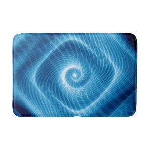 Tapete De Banheiro Nebulosa Espiral Cósmica Azul