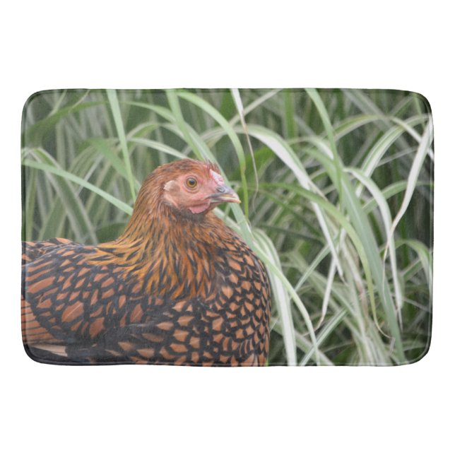 Tapete De Banheiro Nellie The Hen (Frente)