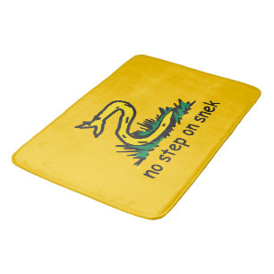 Tapete De Banheiro Nenhum passo na paródia de snek Gadsden SnekRight