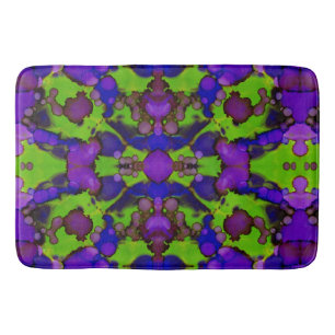 Tapete De Banheiro Neon Bloomstorm