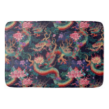 Neon Dragon e Flowers