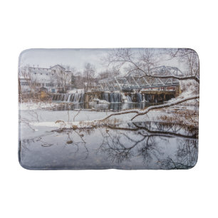 Tapete De Banheiro Neve Em Finley Dam
