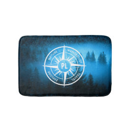 Tapete De Banheiro Névoa emblem monograma em estrela de pântano