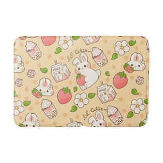 Tapete De Banheiro niedliches Hasendesign