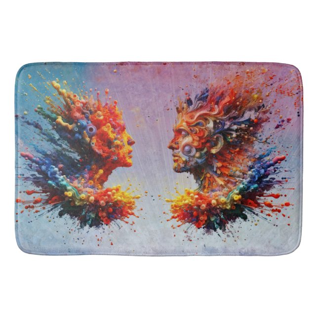 Tapete De Banheiro No começo... (Frente)