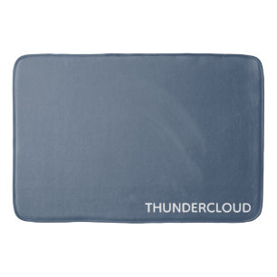 Tapete De Banheiro Nome da Cor da cinza Azul da Thundercloud