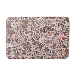 Tapete De Banheiro Nome humor padrão mama neutro