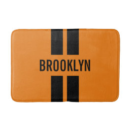 Tapete De Banheiro Nome Personalizado da Corrida do Ventilador de Cor