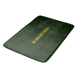 Tapete De Banheiro Nome personalizado minimalista verde