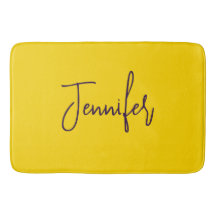 Nome personalizado texto púrpura amarelo